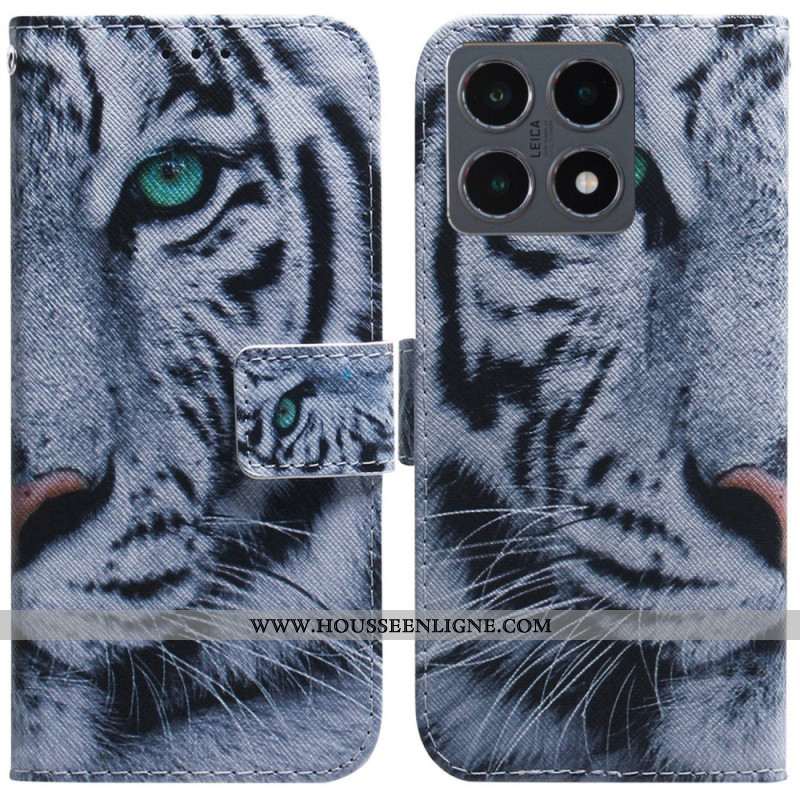 Housse Xiaomi 15T Tigre Blanc