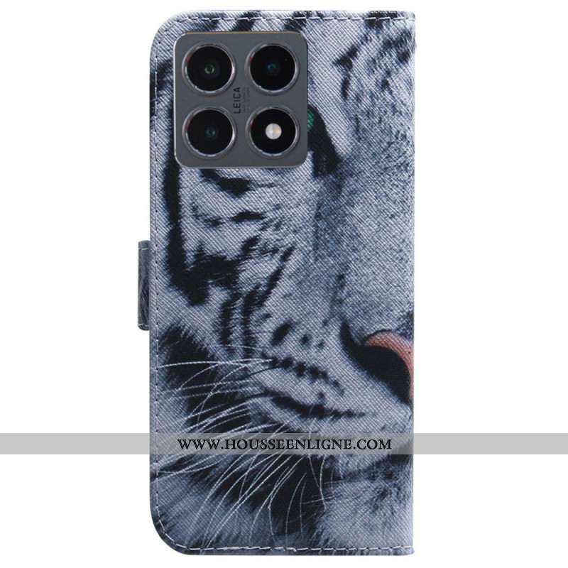 Housse Xiaomi 15T Tigre Blanc