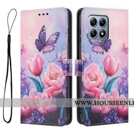 Housse Xiaomi 15T Tulipes Roses