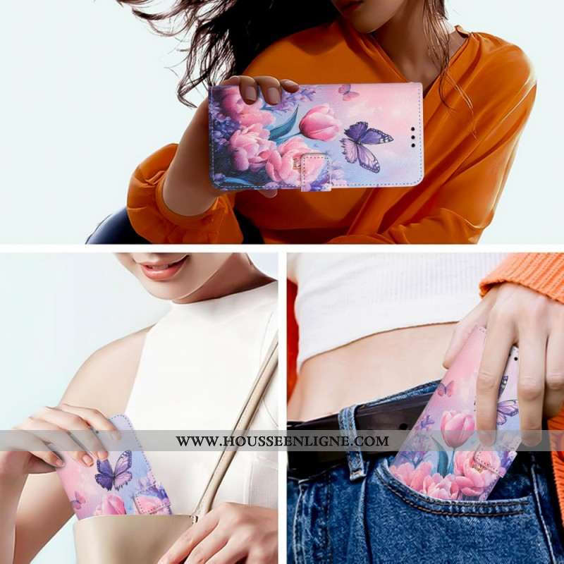 Housse Xiaomi 15T Tulipes Roses