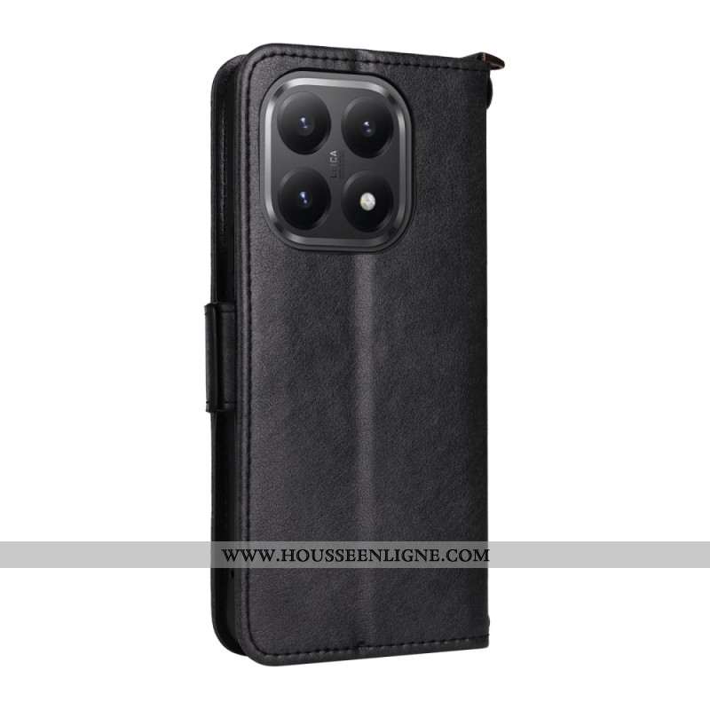 Housse Xiaomi 15T Vintage avec Bandoulière