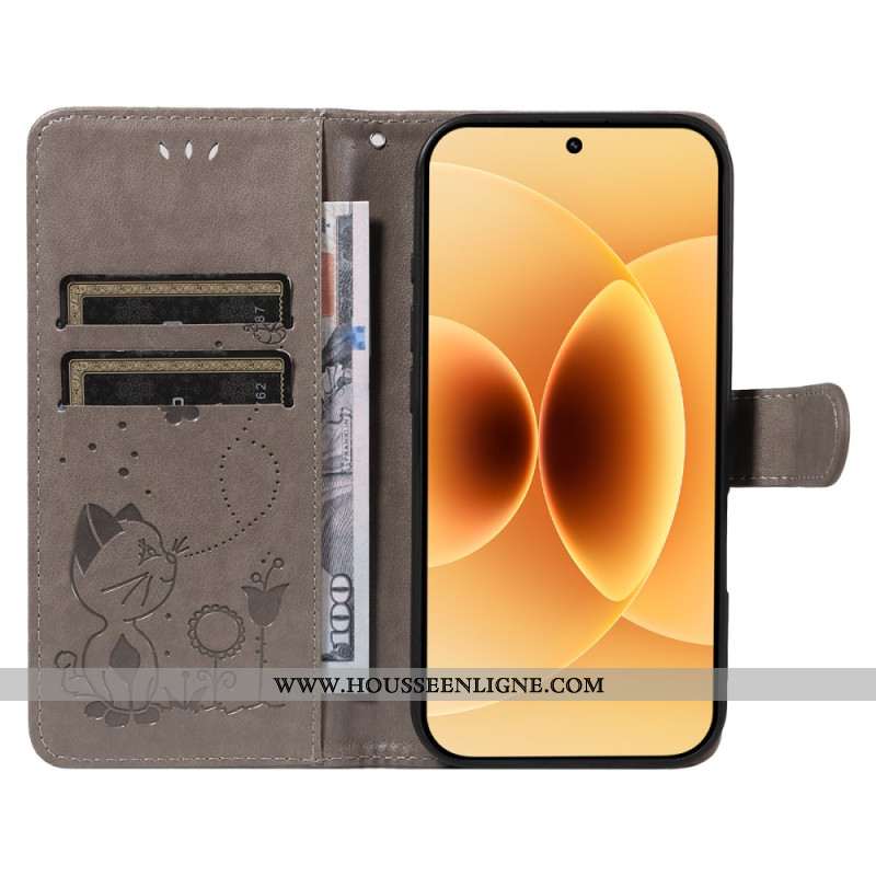 Housse Xiaomi 17 Chat et Abeille