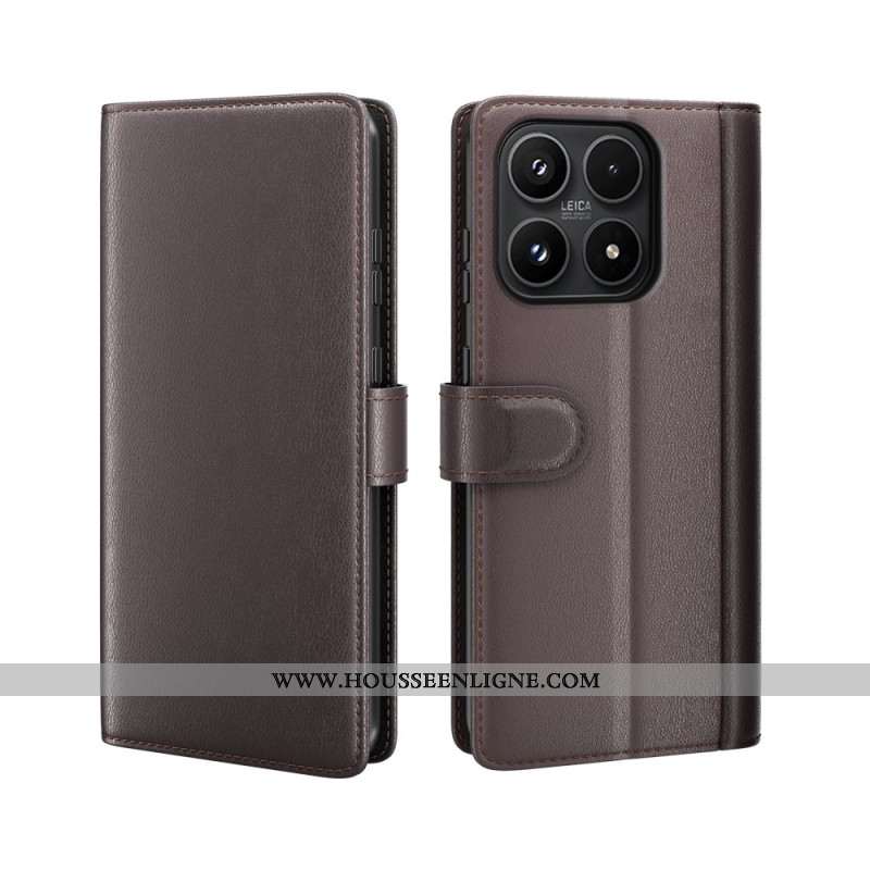 Housse Xiaomi 17 Cuir Véritable