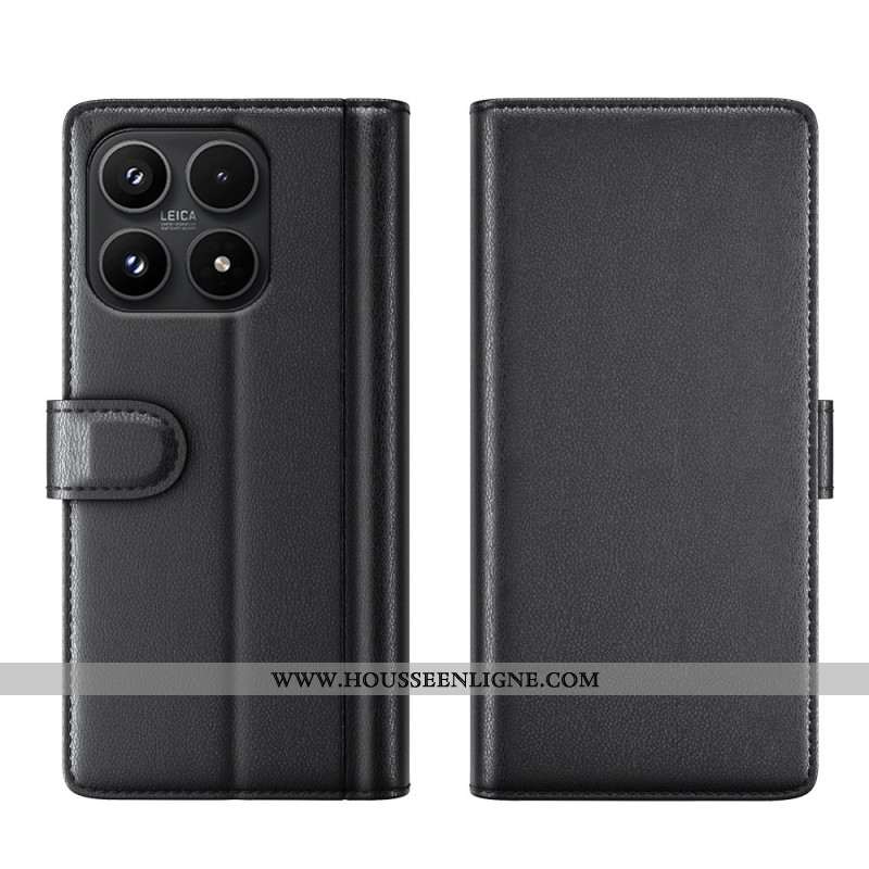Housse Xiaomi 17 Cuir Véritable