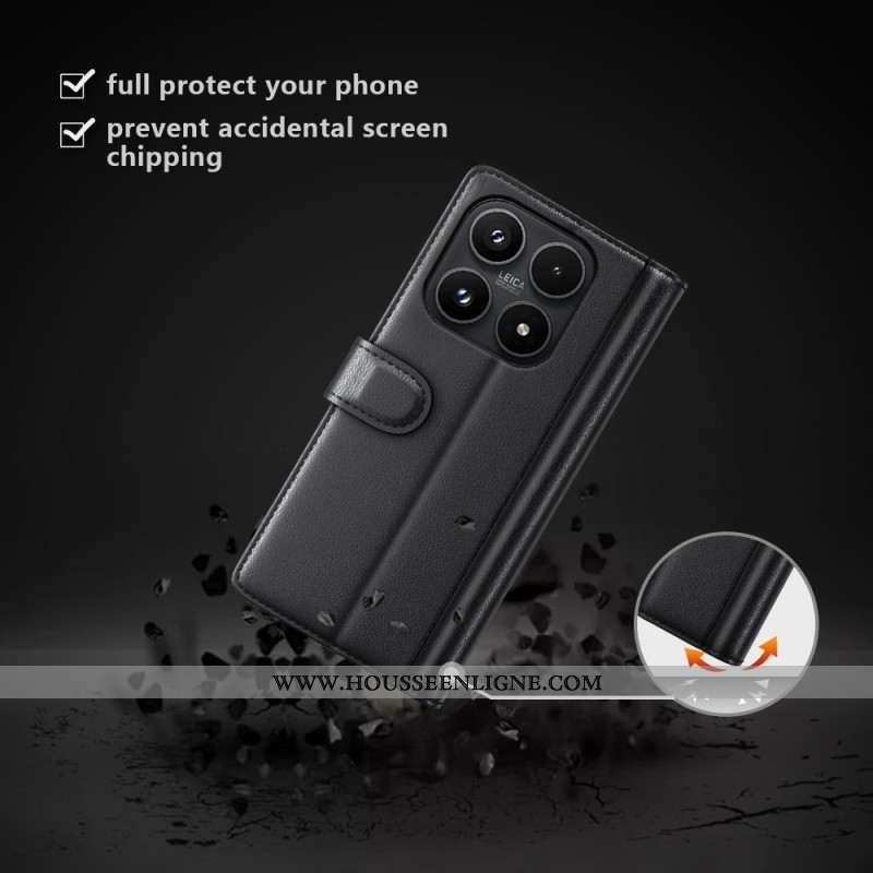 Housse Xiaomi 17 Cuir Véritable