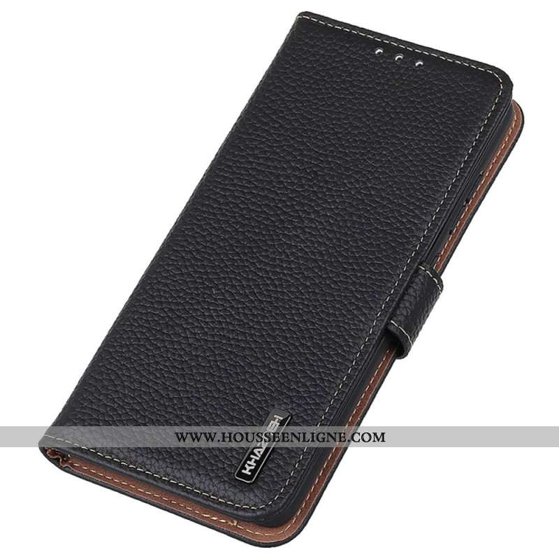 Housse Xiaomi 17 Cuir Véritable KHAZNEH