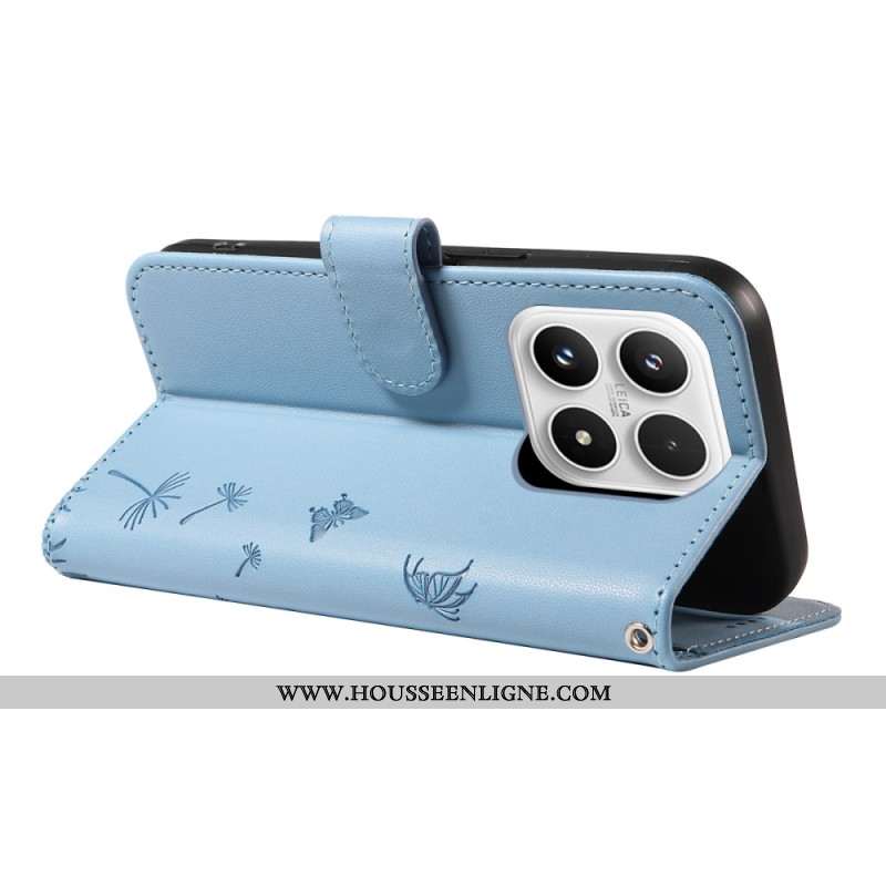 Housse Xiaomi 17 Design Piissenlit à Lanière