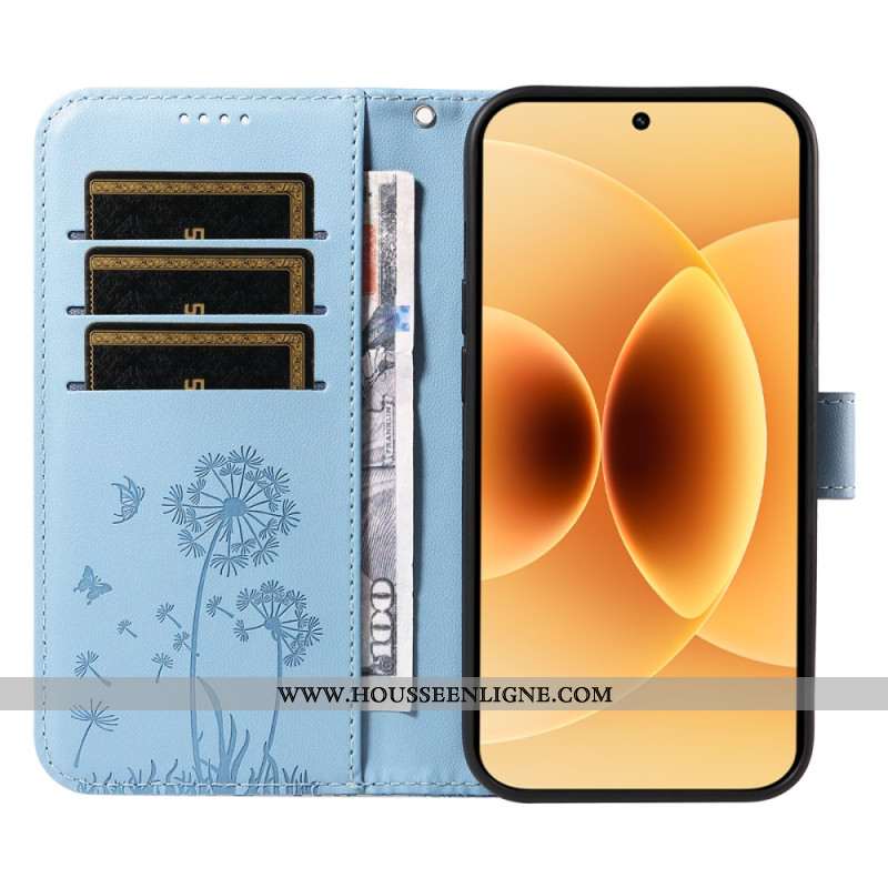 Housse Xiaomi 17 Design Piissenlit à Lanière