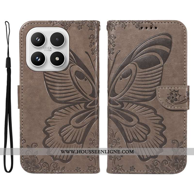 Housse Xiaomi 17 Dessin Papillon