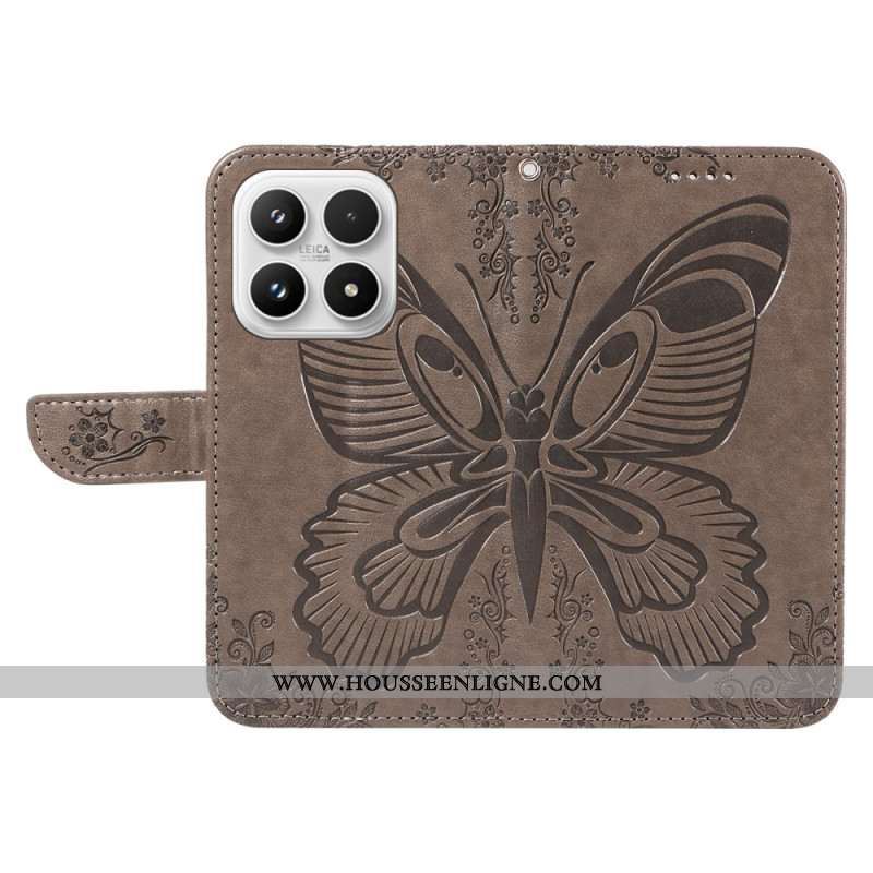 Housse Xiaomi 17 Dessin Papillon