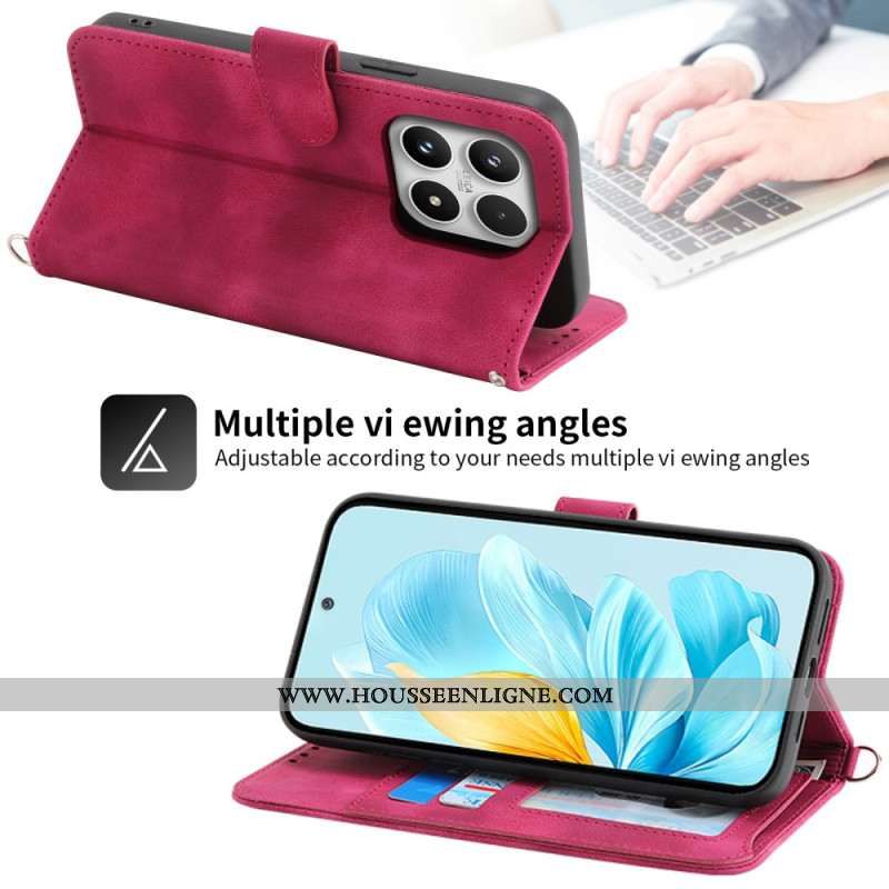 Housse Xiaomi 17 Effet Daim Dentelle