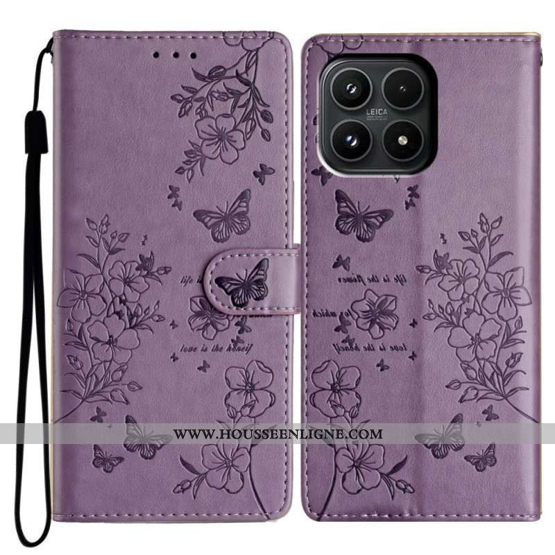 Housse Xiaomi 17 Empreinte Fleurettes
