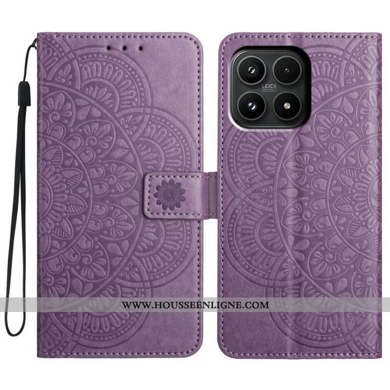 Housse Xiaomi 17 Gravure Mandala