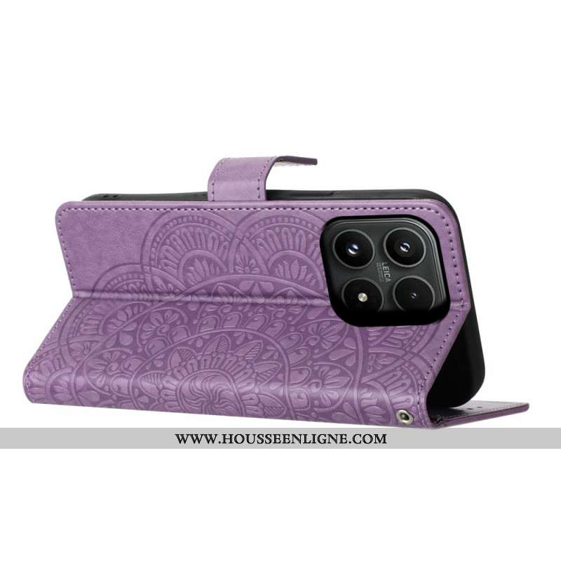 Housse Xiaomi 17 Gravure Mandala