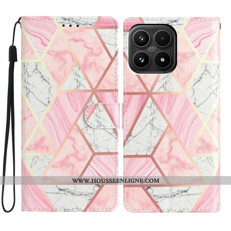 Housse Xiaomi 17 Marbre Rose
