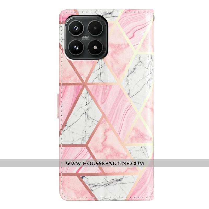 Housse Xiaomi 17 Marbre Rose