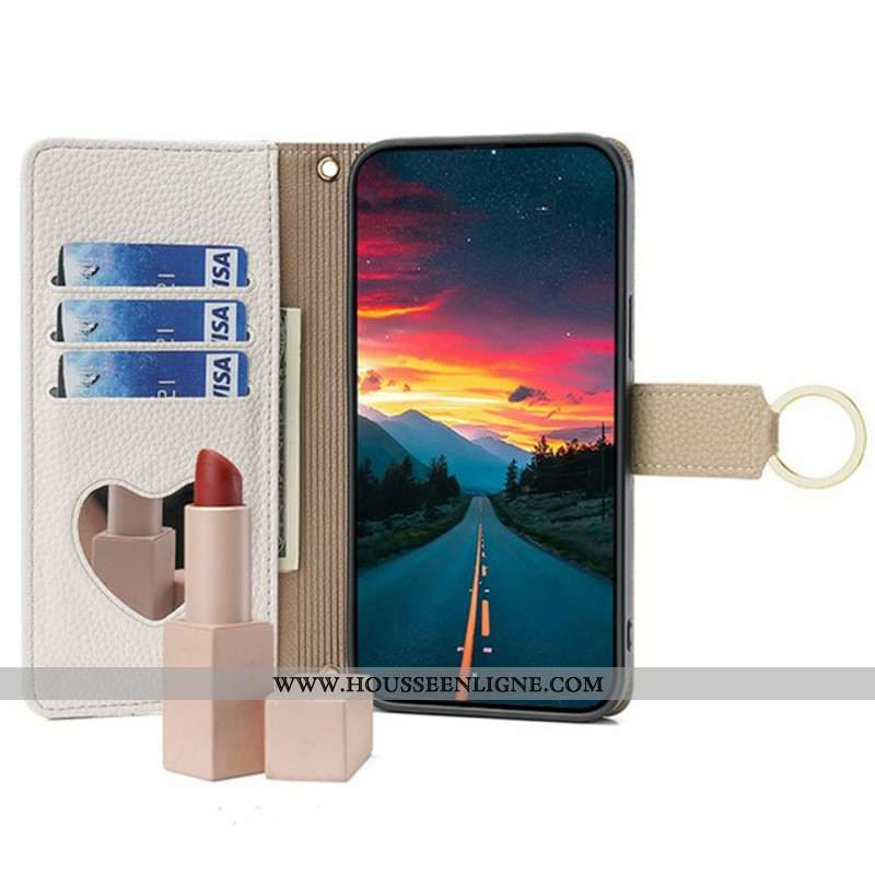 Housse Xiaomi 17 Miroir et Chaîne