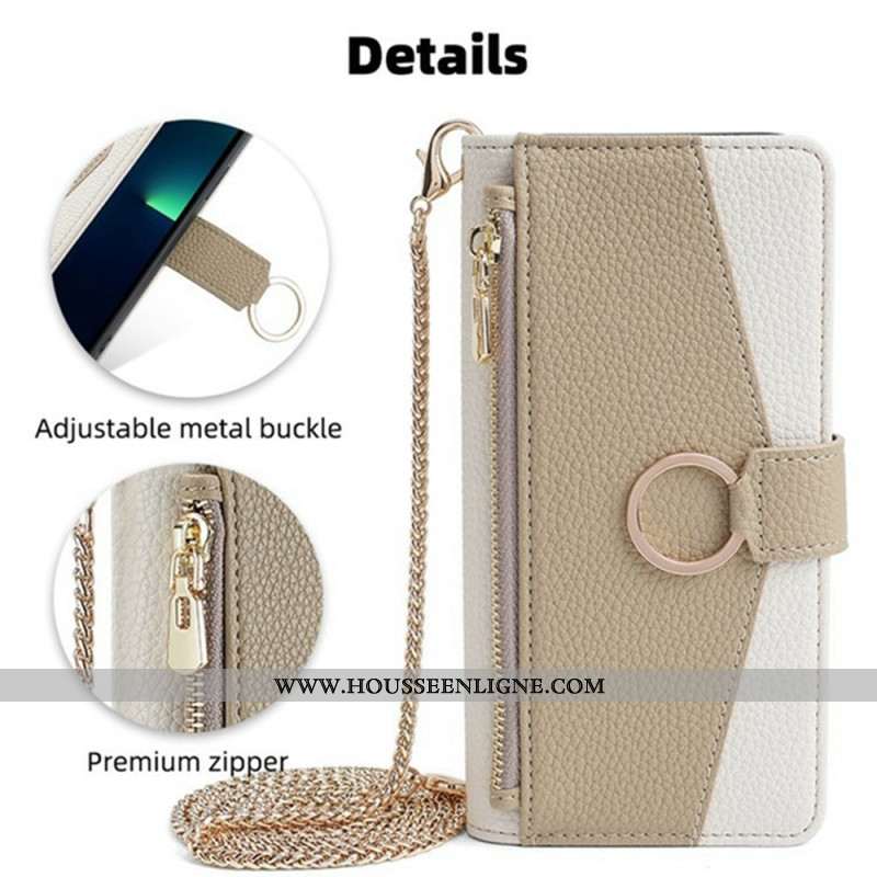 Housse Xiaomi 17 Miroir et Chaîne