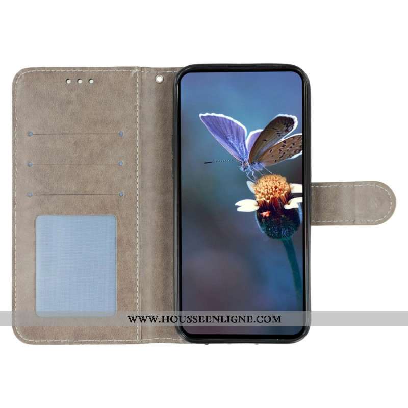 Housse Xiaomi 17 Motif Floral Dentelle