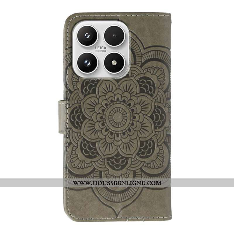 Housse Xiaomi 17 Motif Mandala et Strass