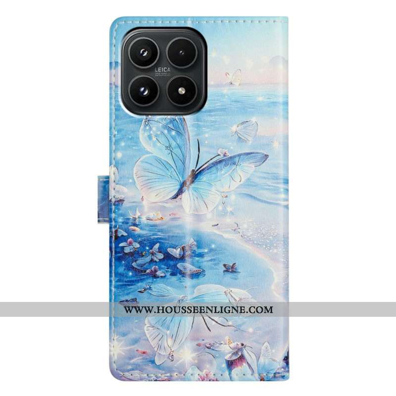 Housse Xiaomi 17 Papillon Océanique