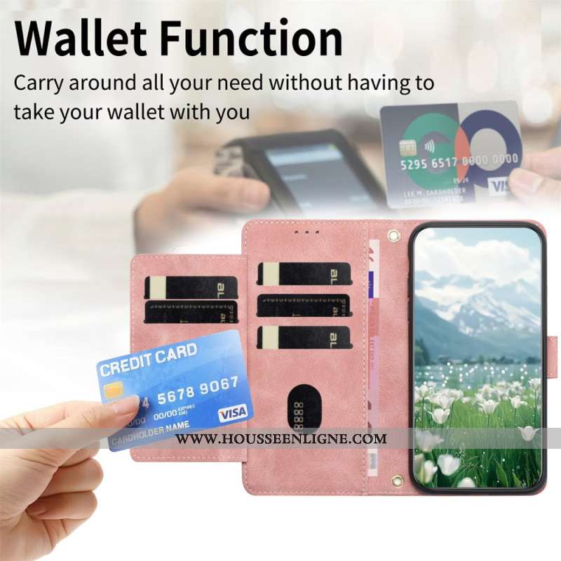 Housse Xiaomi 17 Portefeuille 5 Porte-Cartes