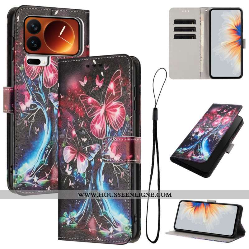 Housse Xiaomi 17 Pro Arbre aux Papillons