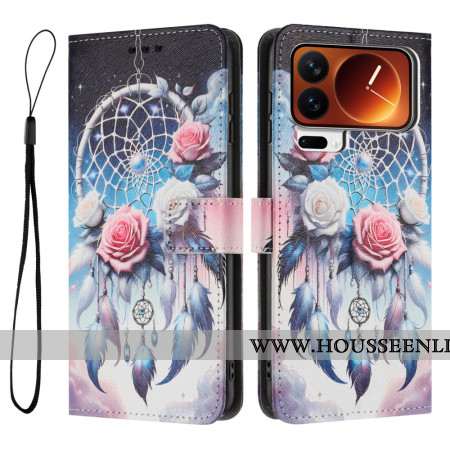 Housse Xiaomi 17 Pro Attrape-Rêves et Roses