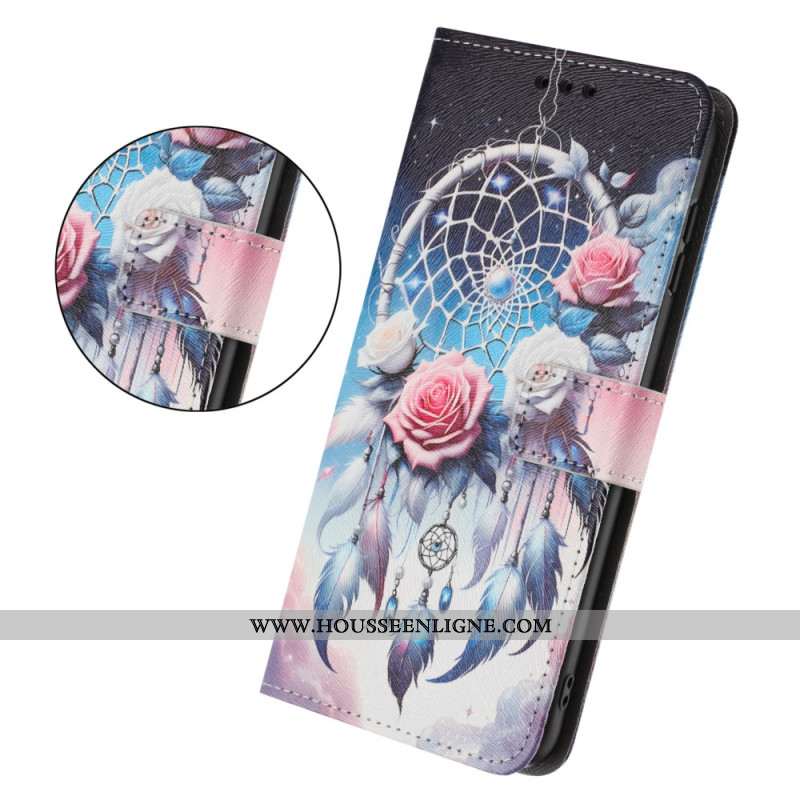 Housse Xiaomi 17 Pro Attrape-Rêves et Roses