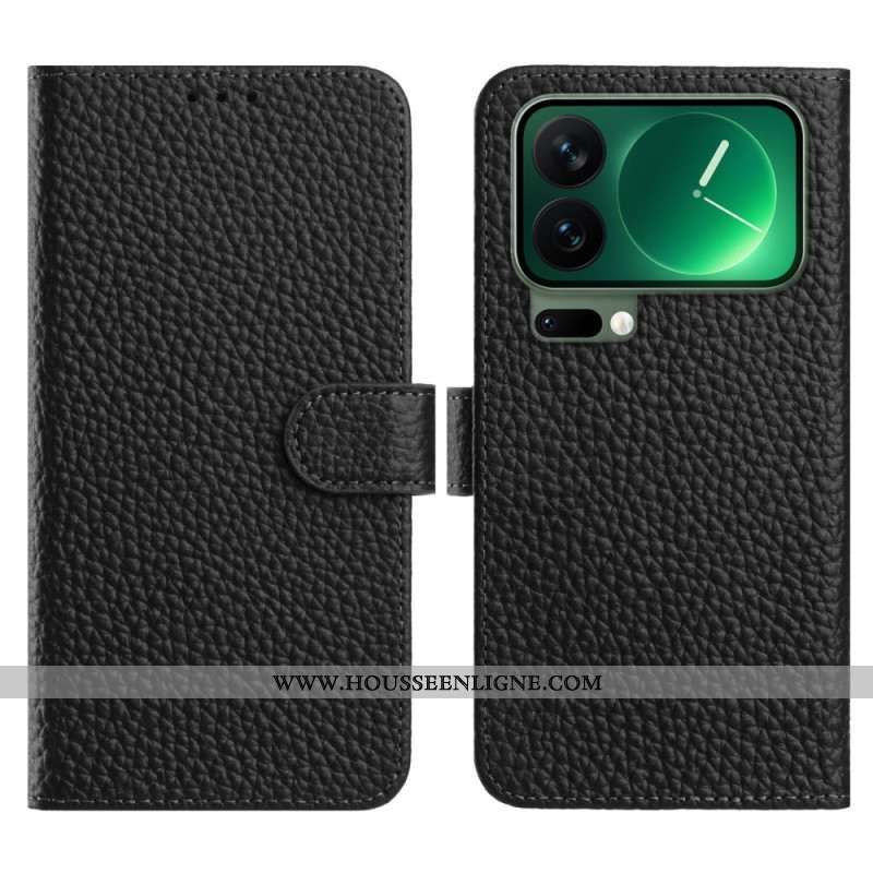 Housse Xiaomi 17 Pro Cuir Texturé