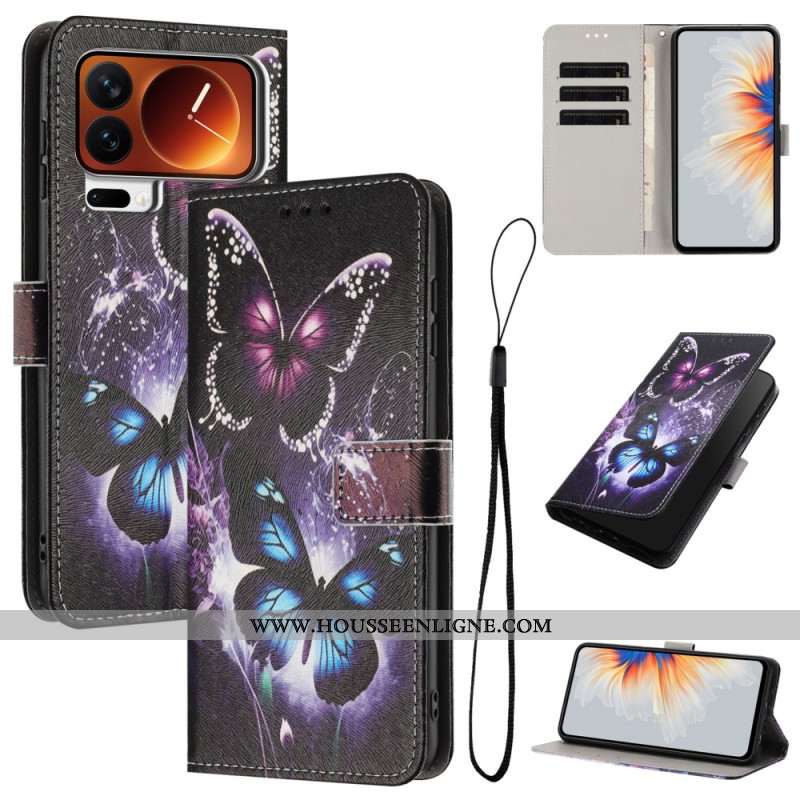 Housse Xiaomi 17 Pro Deux Papillons