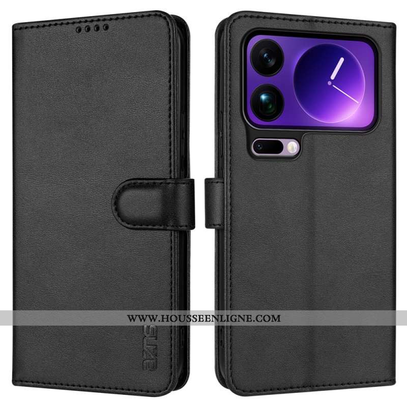 Housse Xiaomi 17 Pro Effet Cuir AZNS