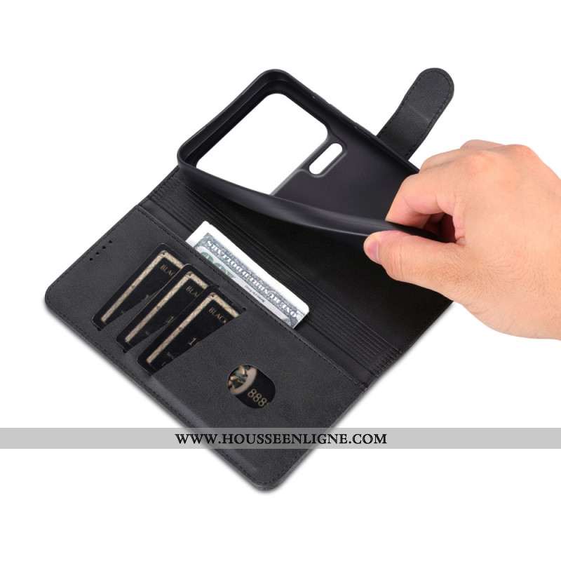Housse Xiaomi 17 Pro Effet Cuir AZNS