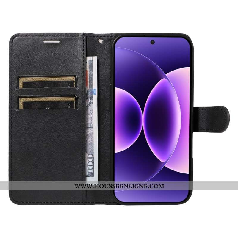 Housse Xiaomi 17 Pro Effet Cuir Uni