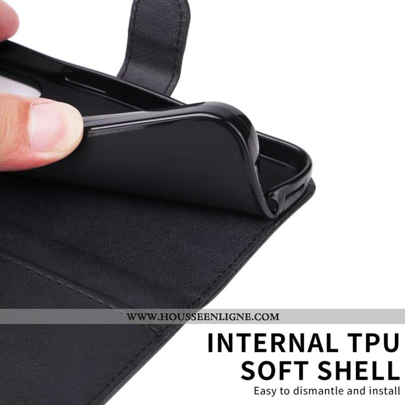 Housse Xiaomi 17 Pro Effet Cuir Uni