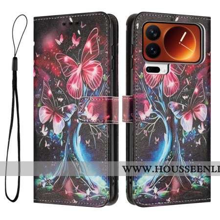 Housse Xiaomi 17 Pro Max Arbre aux Papillons