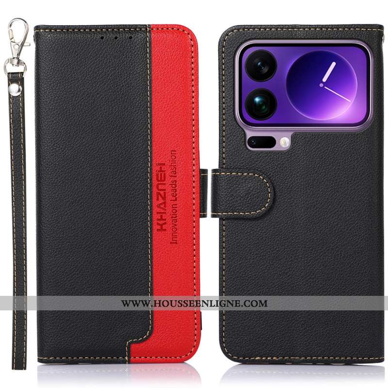 Housse Xiaomi 17 Pro Max Bicolore KHAZNEH
