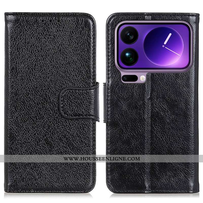 Housse Xiaomi 17 Pro Max Cuir Texture Nappa