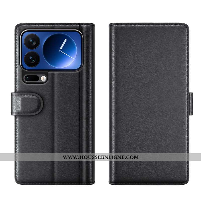 Housse Xiaomi 17 Pro Max Cuir Véritable