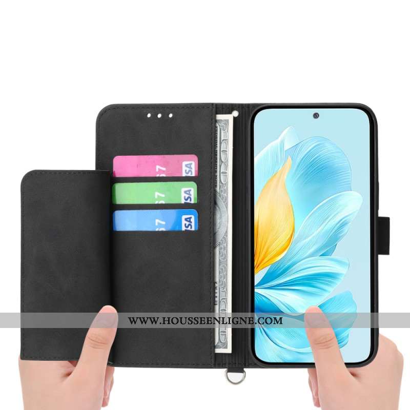 Housse Xiaomi 17 Pro Max Dentelle avec Lanière et Bandoulière