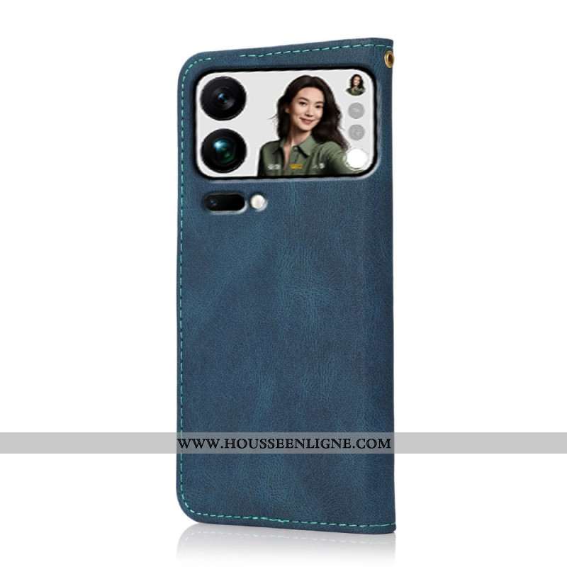 Housse Xiaomi 17 Pro Max Design Bicolore