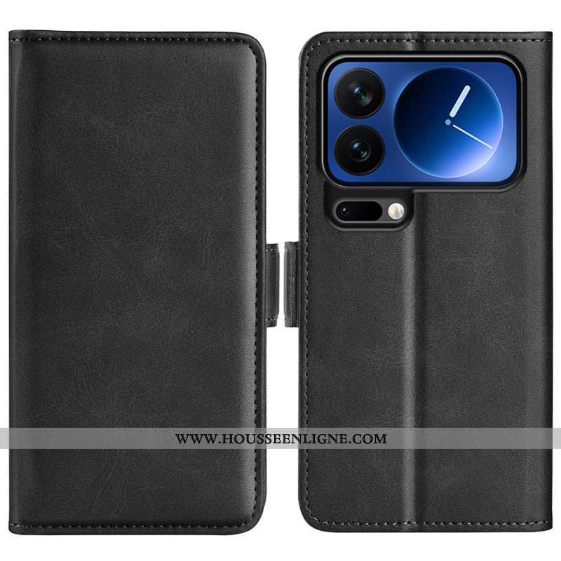 Housse Xiaomi 17 Pro Max Double Fermoir