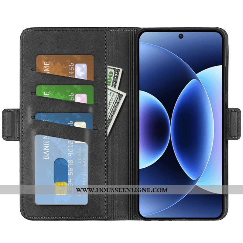 Housse Xiaomi 17 Pro Max Double Fermoir