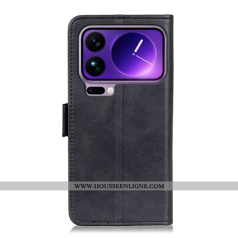 Housse Xiaomi 17 Pro Max Double Fermoir