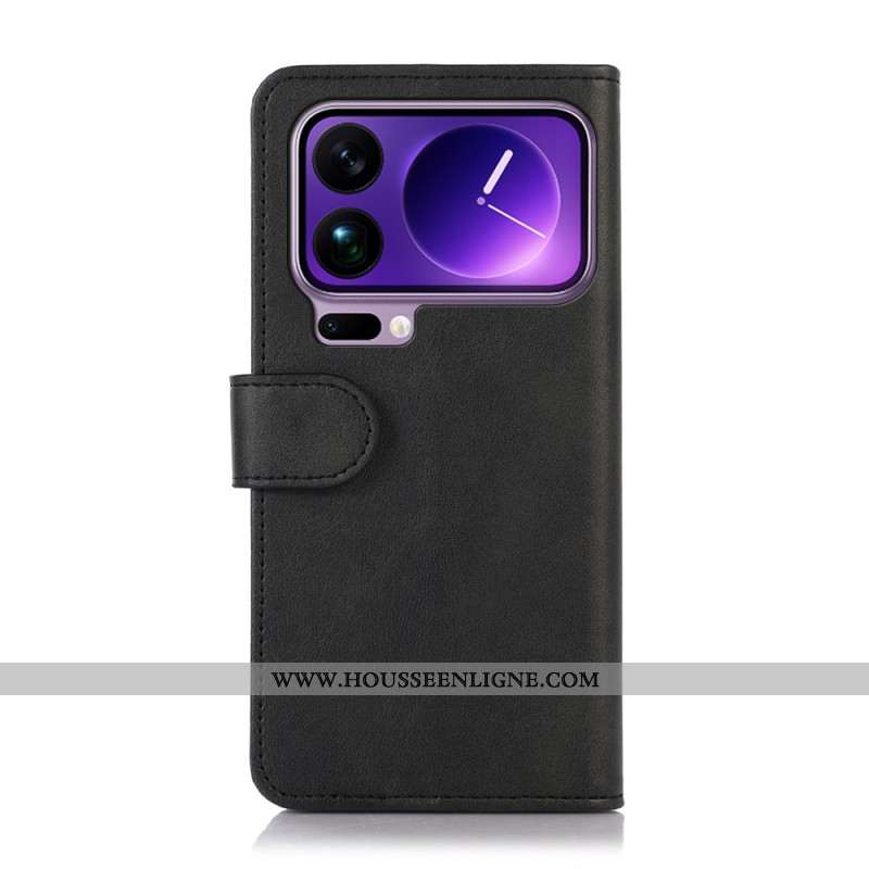 Housse Xiaomi 17 Pro Max Effet Cuir Classique