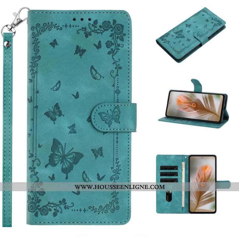 Housse Xiaomi 17 Pro Max Effet daim Papillons