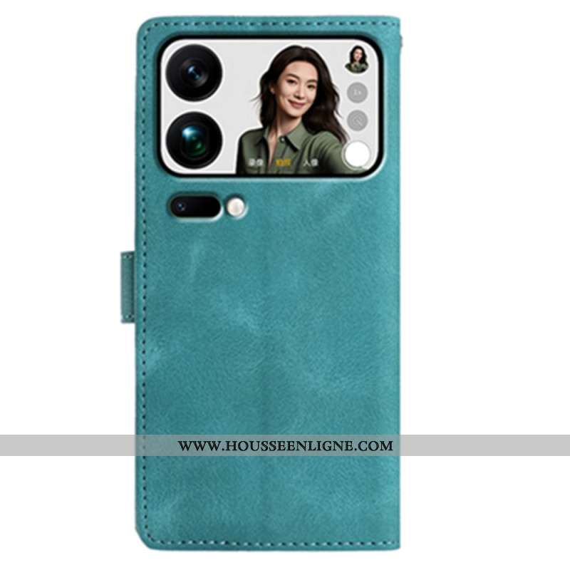 Housse Xiaomi 17 Pro Max Effet daim Papillons