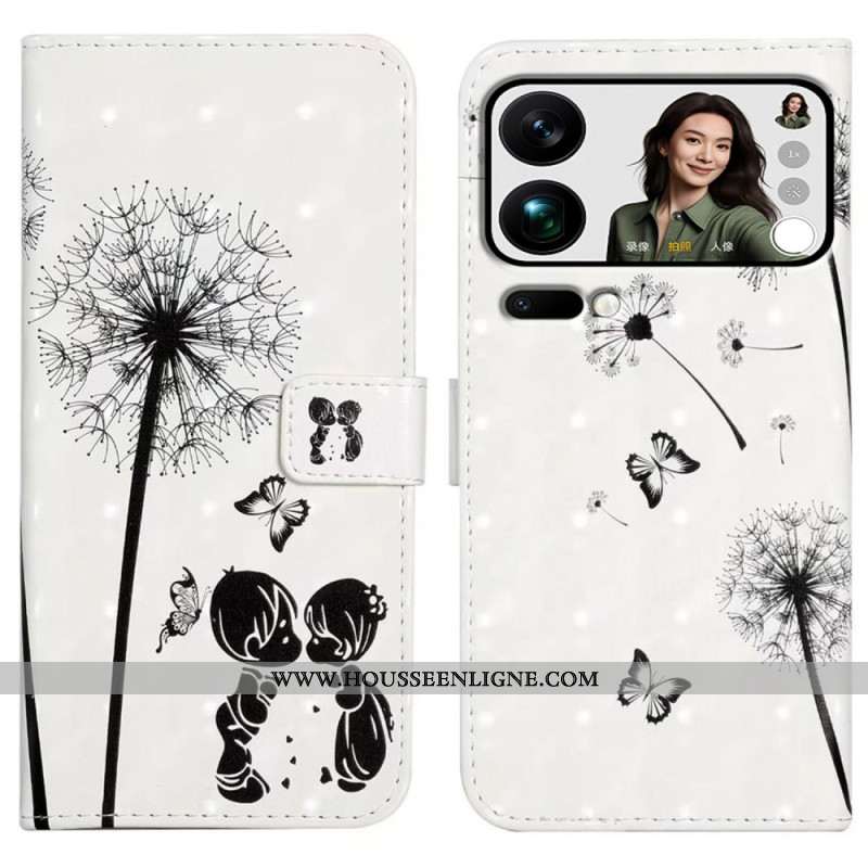 Housse Xiaomi 17 Pro Max Enfants et Pissenlits