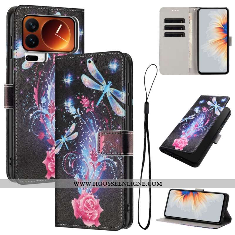 Housse Xiaomi 17 Pro Max Motif Libellules