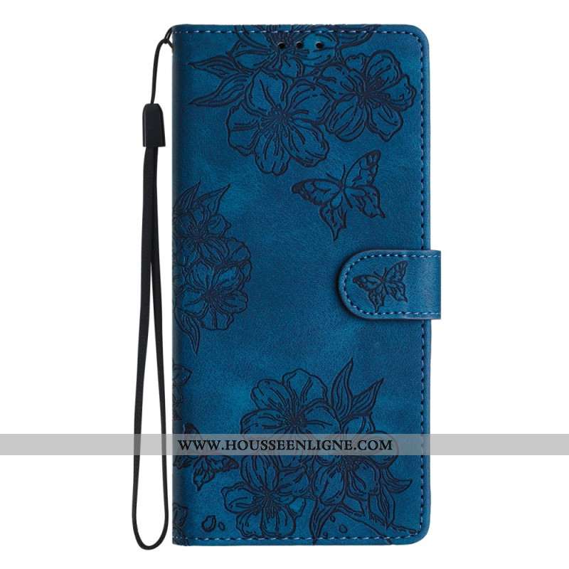 Housse Xiaomi 17 Pro Max Motif Papillon et Fleurs